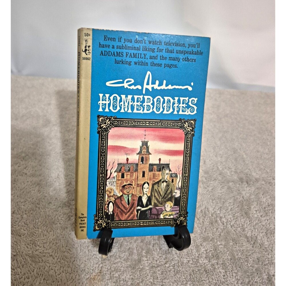Charles Addams Homebodies 1965 1st Printing Pocket Cardinal Illustrated PB